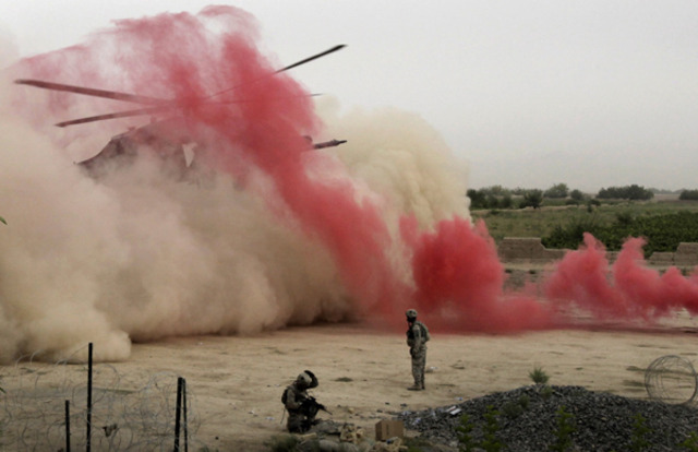 U.S.A. using smoke signals in 2010