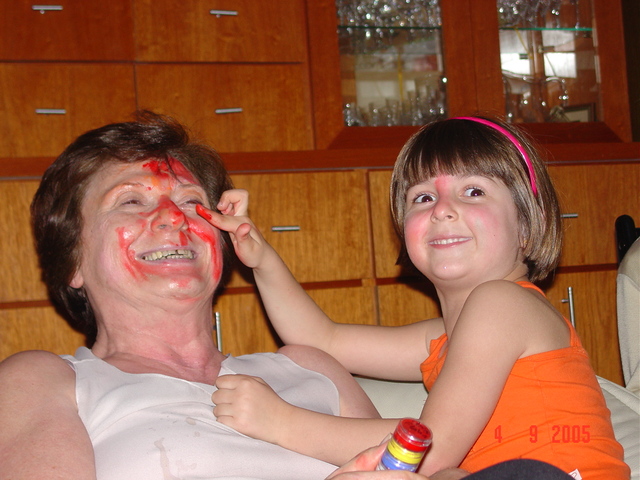 Brincando com a vovó