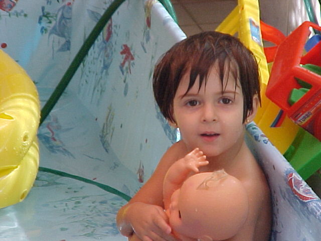 Piscina na casa da vovo