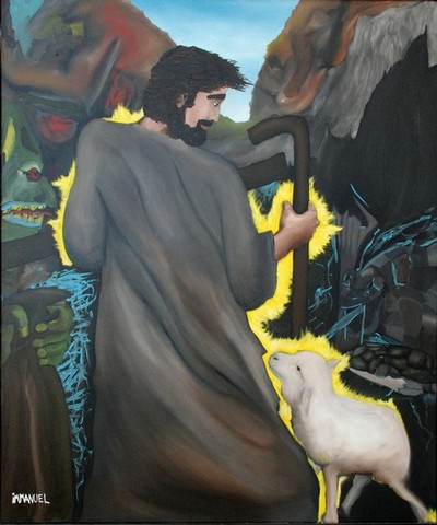 Jesus der gute hirte