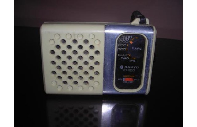 Mi primera radio.