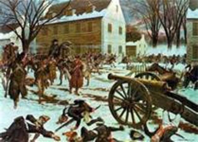 •	Battle of Trenton 1776