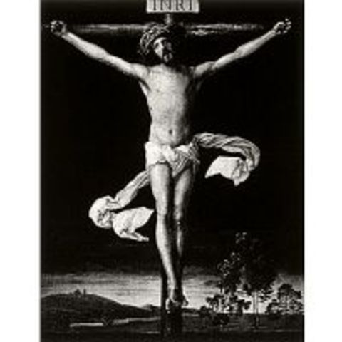 Jesus am Kreuz