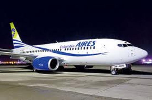 Toma de Avion de AIRES