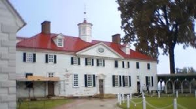 Washington Resigned from the Army and Returned to Mount Vernon