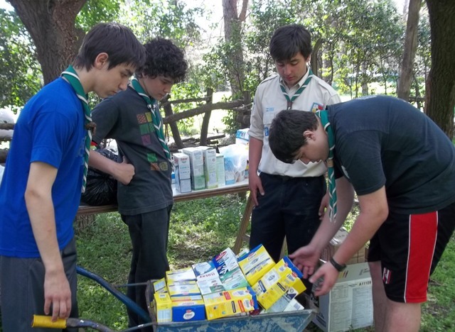 Empresa recolección y clasificación de donaciones