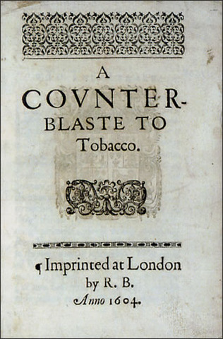 James Protests Tobacco