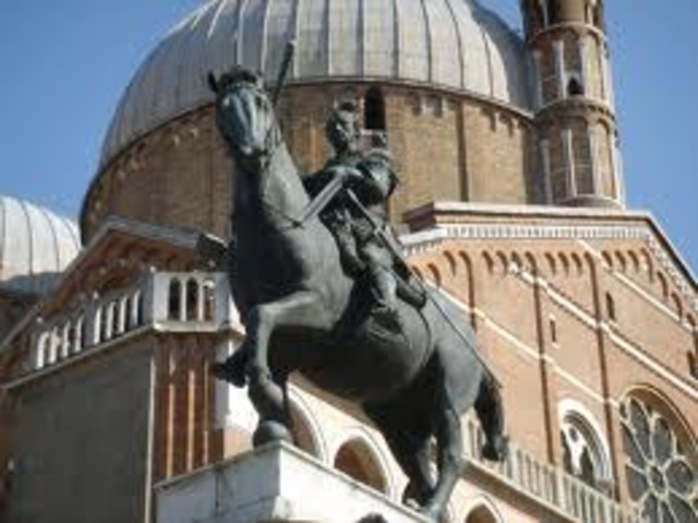 Donatello, Gattamelata, Piazza del Santo, Padua