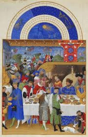 Limbourg Brothers, Tres Ruches Heures de Duc de Barry