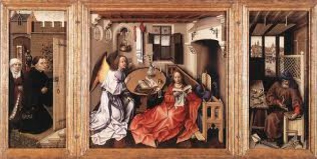 Robert Campin, Merode Altarpiece