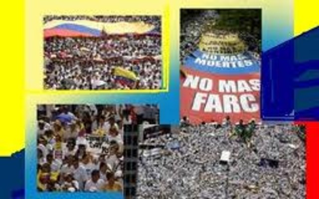 Un millon de voces contra las FARC.