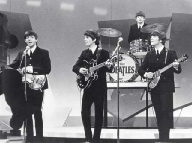 Beatles apperar on Ed Sullivan