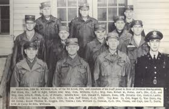 3AD reactivated as training unit, Ft. Knox, KY