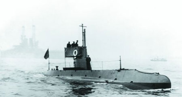 Germans begin submarine warfare
