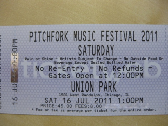 Ticket holders create set lists