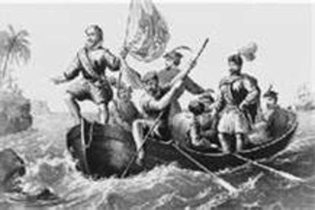 Columbus' first voyage