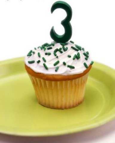 Meu aniversario de três anos
