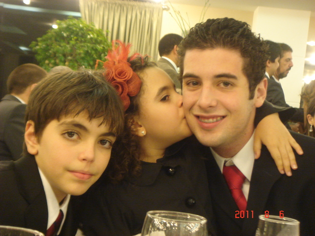 Formatura da prima de Luís Felipe