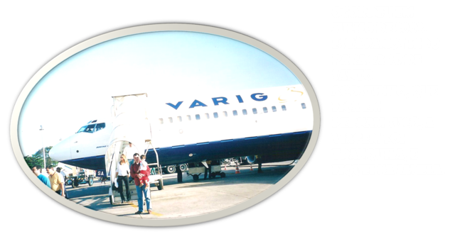 Minha primeira viagem de avião