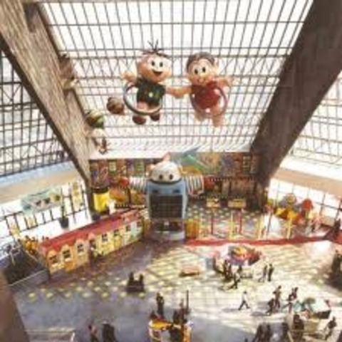 Festa no parque no parque da Monica