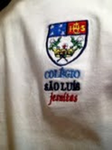 Entrada de Giovanni no Colégio São Luís