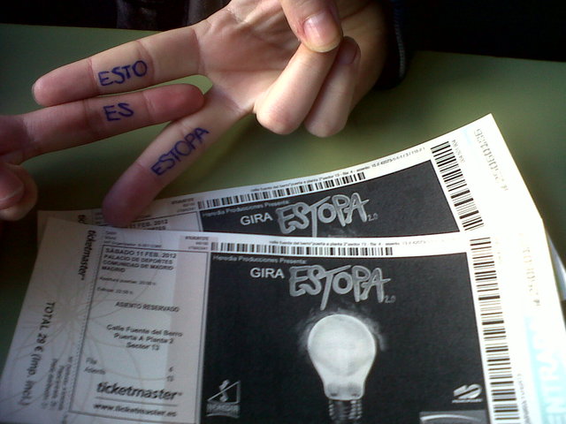 Concierto de Estopa Gira 2.0