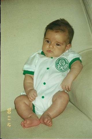 Minha primeira roupa do palmeiras