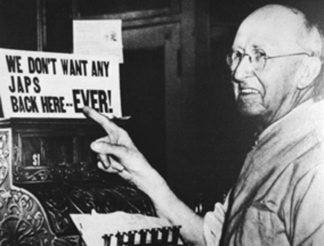 President Roosevelt Orders Japanese Internment