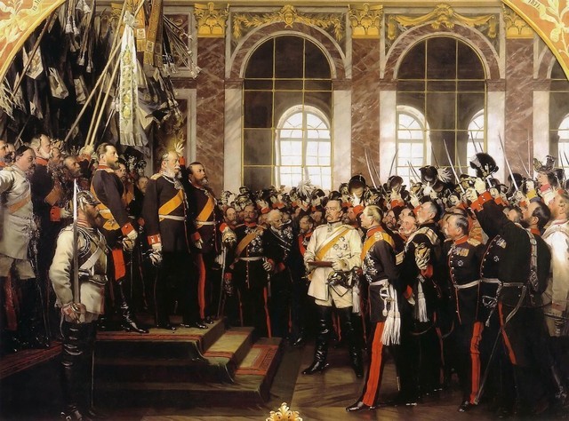 Unification of German States and Crowning of Kaiser Wilhelm I