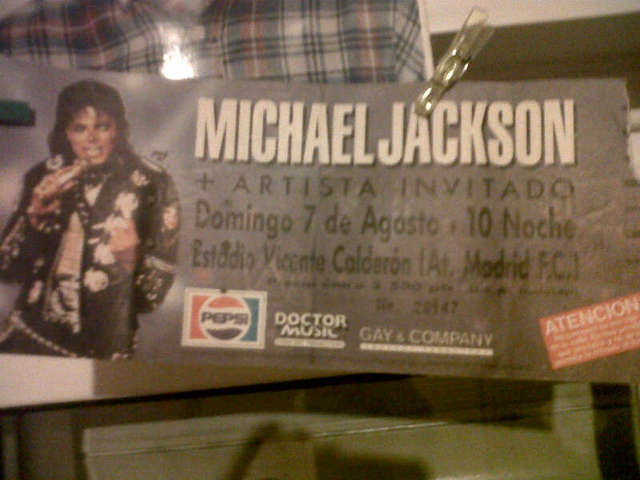 Concierto Michael Jackson Gira Dangerous World Tour