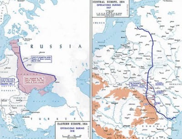 Austria-Hungary invaded Russia, opening the fighting on the Eastern Front