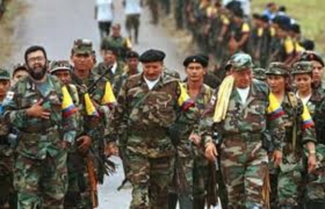 Las FARC declara numero de guerrilleros