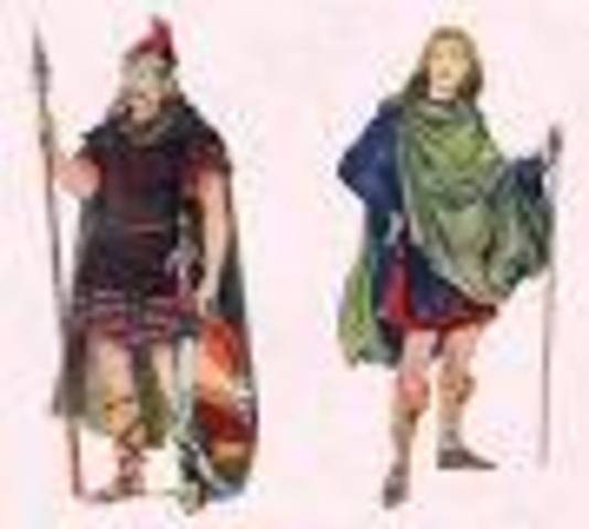 Famous Anglo Saxon literature is found in Britain