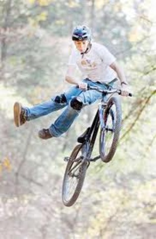 first time sucsessfully riding a bike