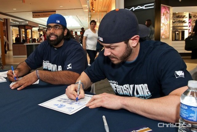 The first athlete I've ever met!