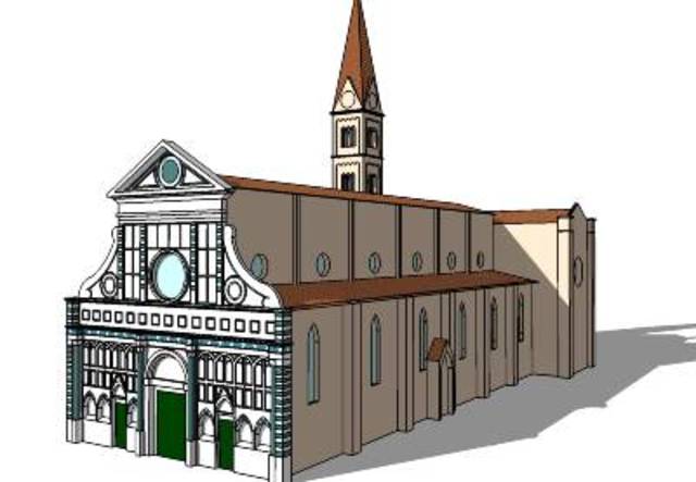 église santa Maria Novella, fresque de Masaccio, Florence