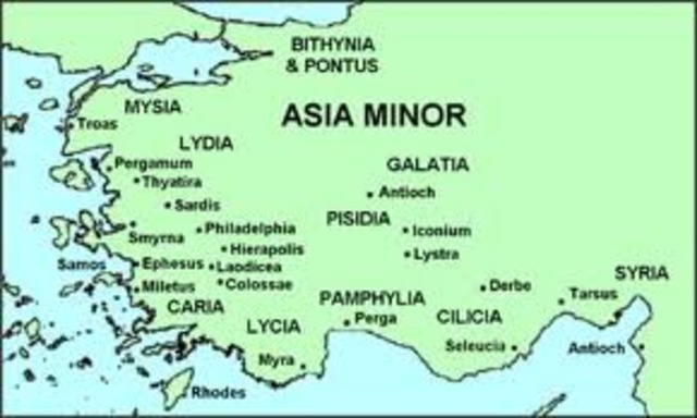 Reconquest of Southwestern Asia Minor.