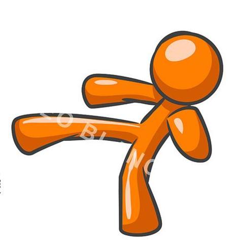 Ms. Smyth accitendly kicked me.