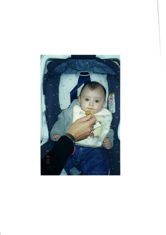 Minha primeira papinha(joao pedro)