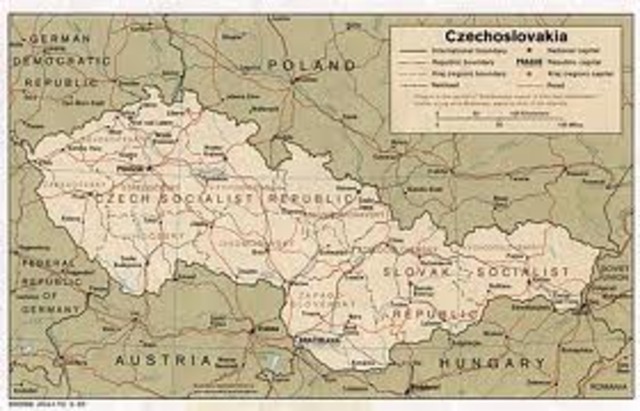 germany invades czechslovakia
