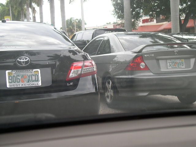 Last time stuck in traffic