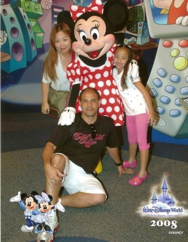 Viagem em familis para a Disney