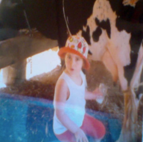 Terceiro ano- Primeira vez que tiro leite de uma vaca