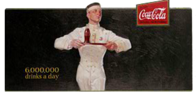 The first Coca Cola Billboard