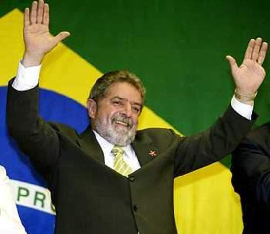 Lula como presidente da republica.