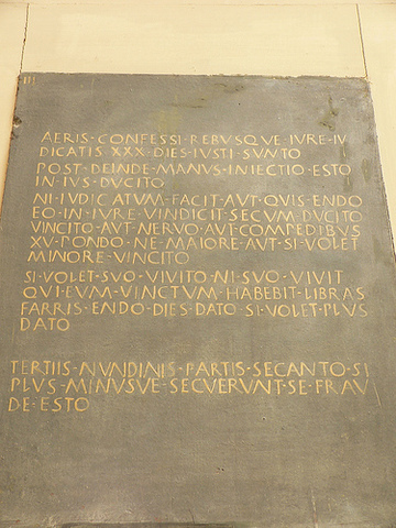 The Law of the Twelve Tables