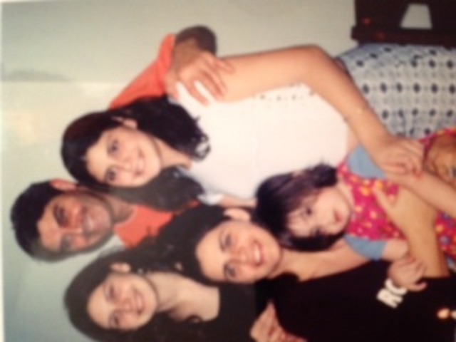 (Victória) Foto em família-3 anos