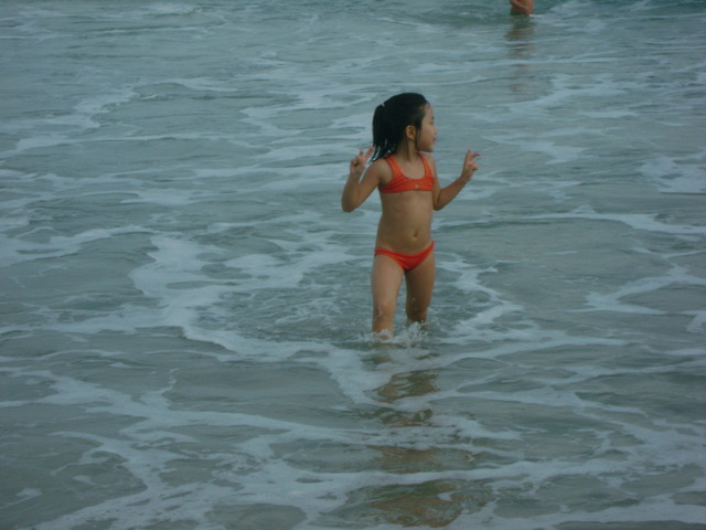 dia de praia. para comemorar a passagem do ano