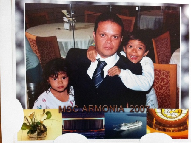 Viajem de navio - Pedro