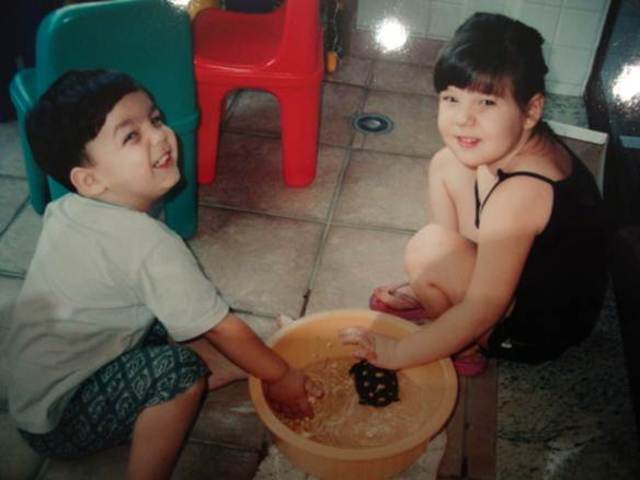 Guilherme ganha seu primeiro bichinho